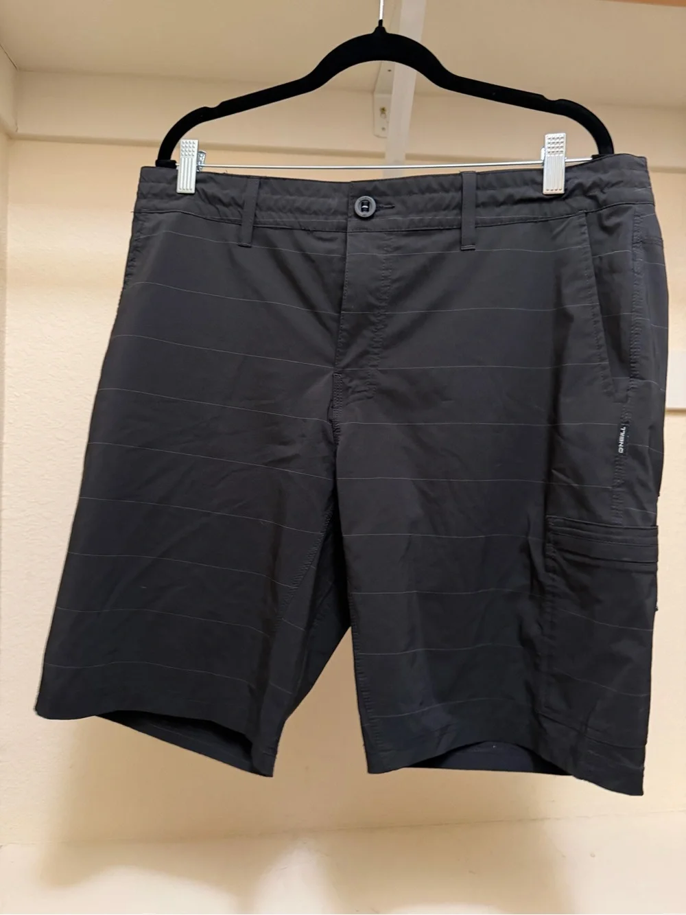 O'Neill Black Striped Surf Short
